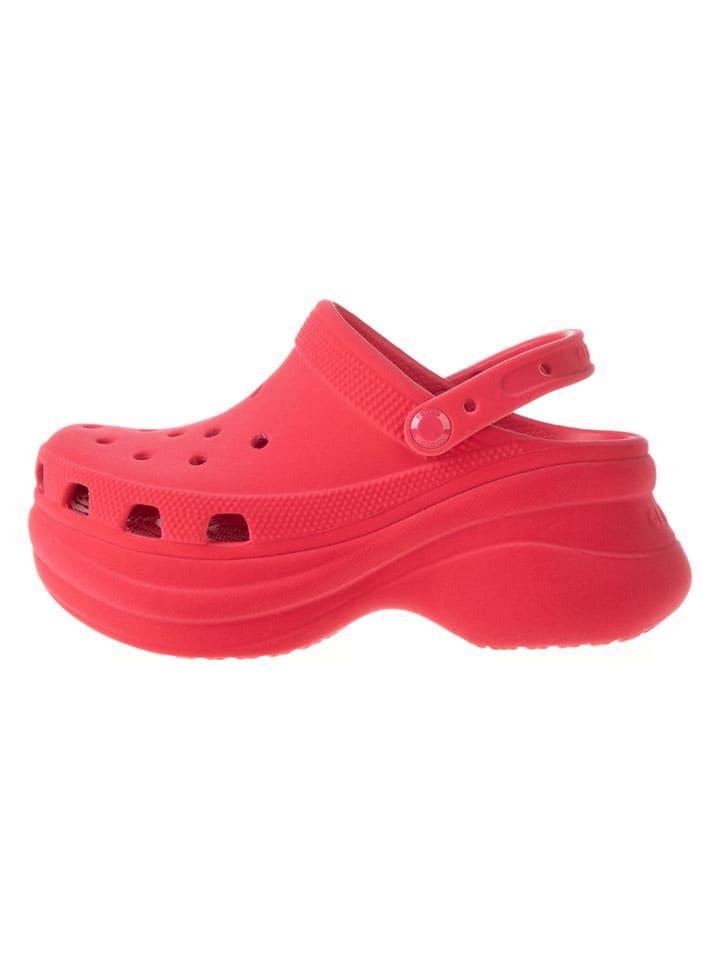 Clogs "Bae Velvet" in Rot