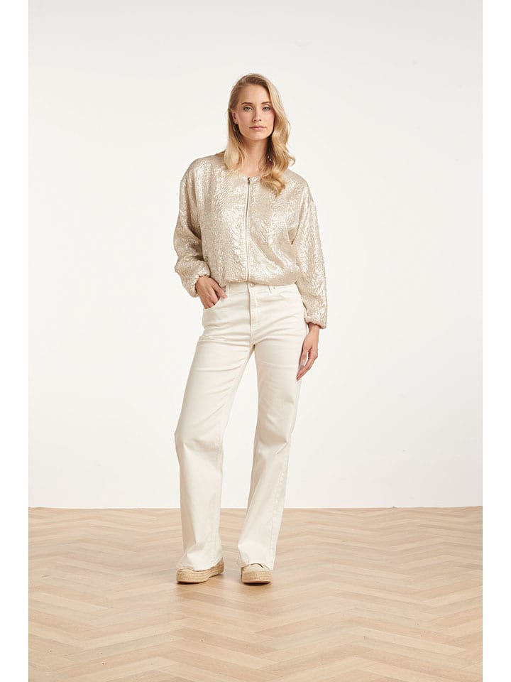 Dżinsy - Comfort fit - w kolorze białym