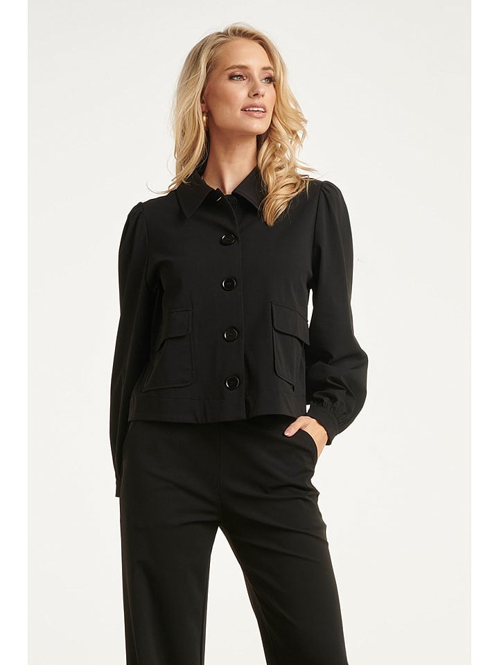 Übergangsjacke in Schwarz
