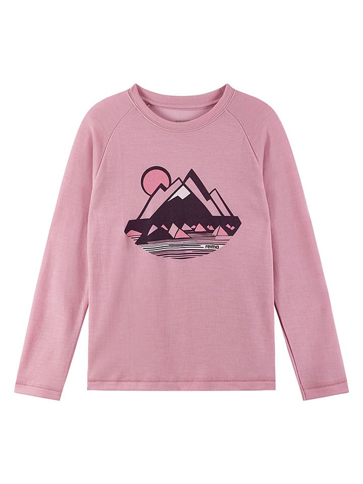 Longsleeve "Viisas" in Rosa