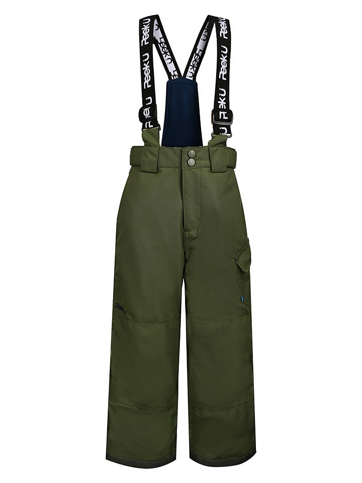 Spodnie narciarskie "Tyson" w kolorze khaki