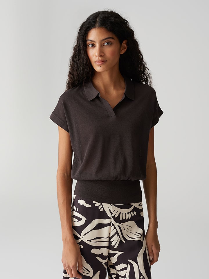 Pullover "Posara" in Dunkelbraun