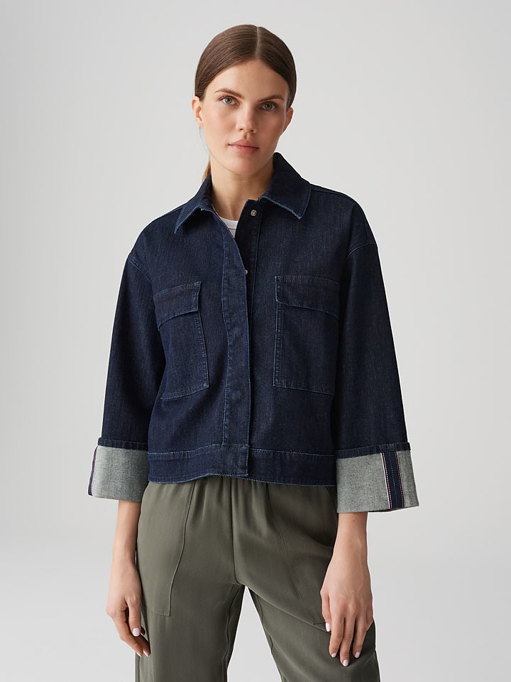 Jeansjacke "Hollice" in Dunkelblau