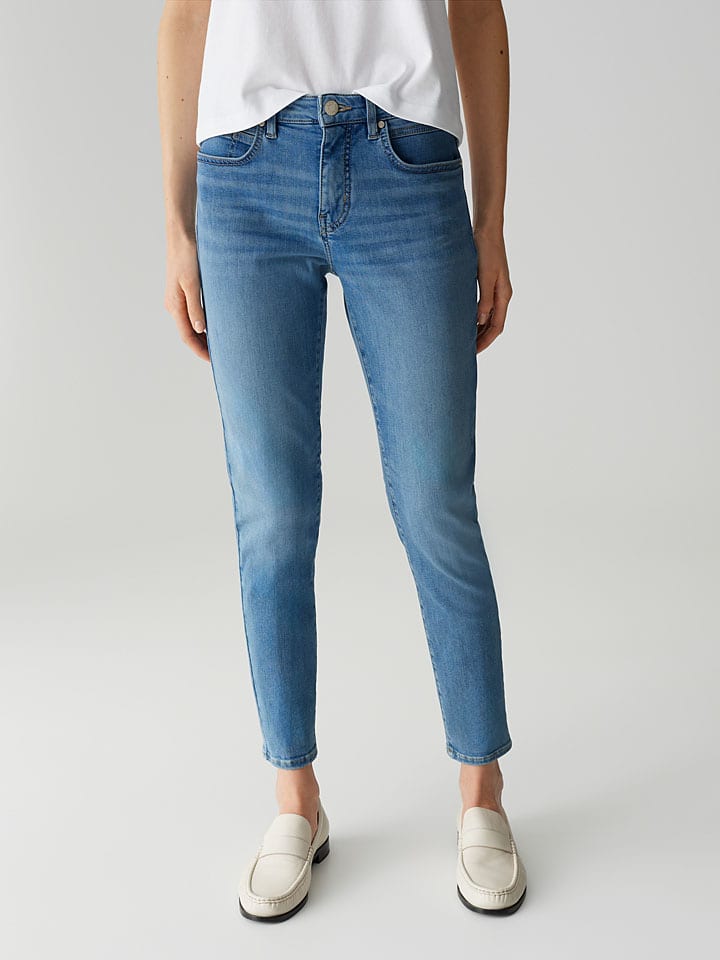 Dżinsy "Enja" - Slim fit - w kolorze niebieskim