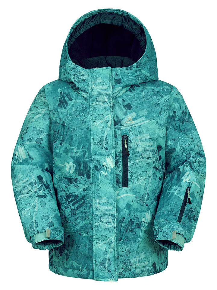 Winterjacke "Deva" in Türkis