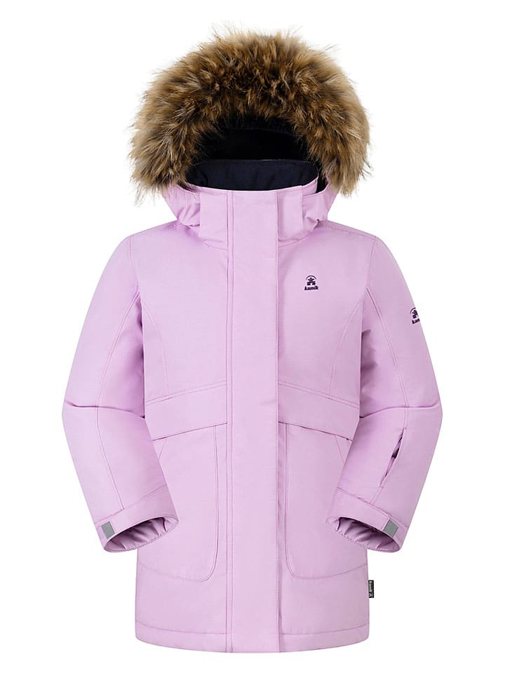 Parka "Hedda" w kolorze fioletowym