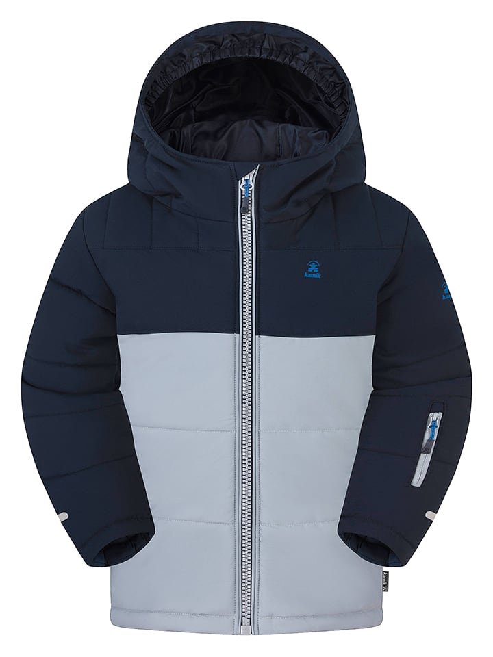 Dünnere Winterjas "Amos" blauw