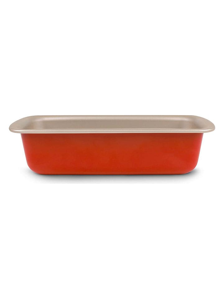 Kuchenform in Champagner/ Orange - (L)25 x (B)11 cm