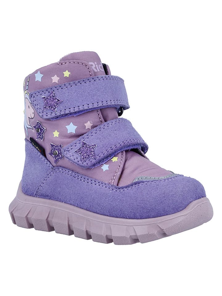 Kozaki zimowe "Snow Mini" w kolorze fioletowym