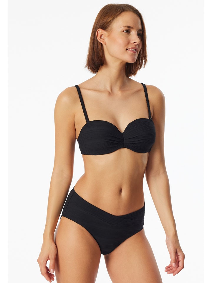 Biustonosz bikini w kolorze czarnym