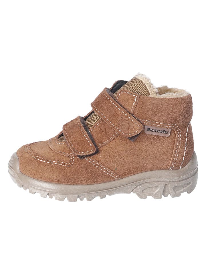 Leren boots lichtbruin