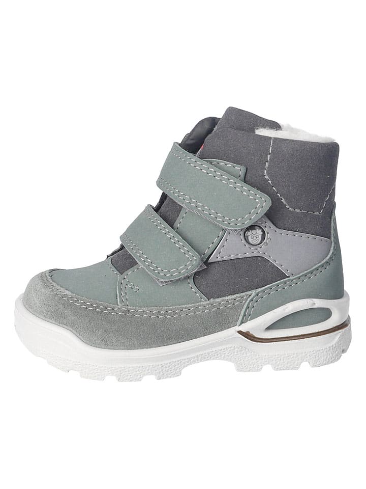 Winterboots grijs/groen