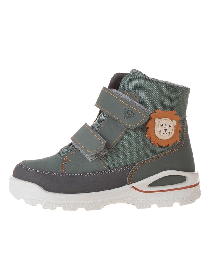Winterboots in Grün