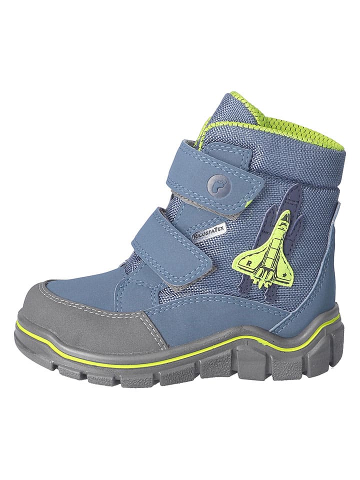Boots "Alix" in Hellblau