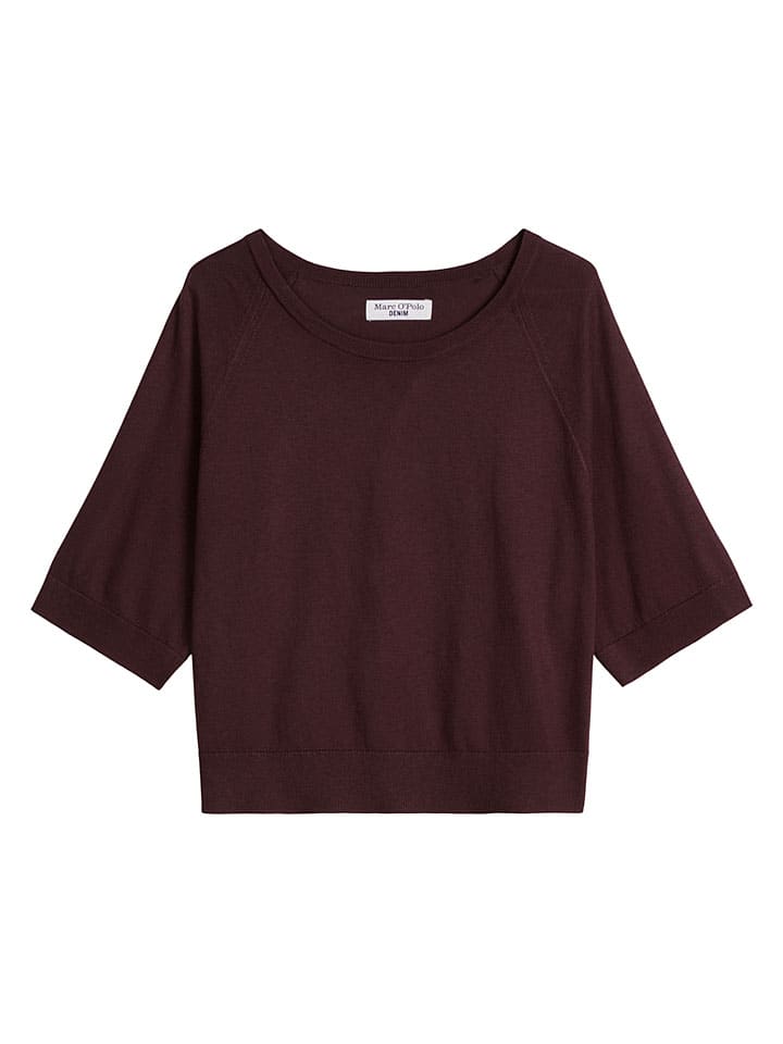 Sweter w kolorze bordowym