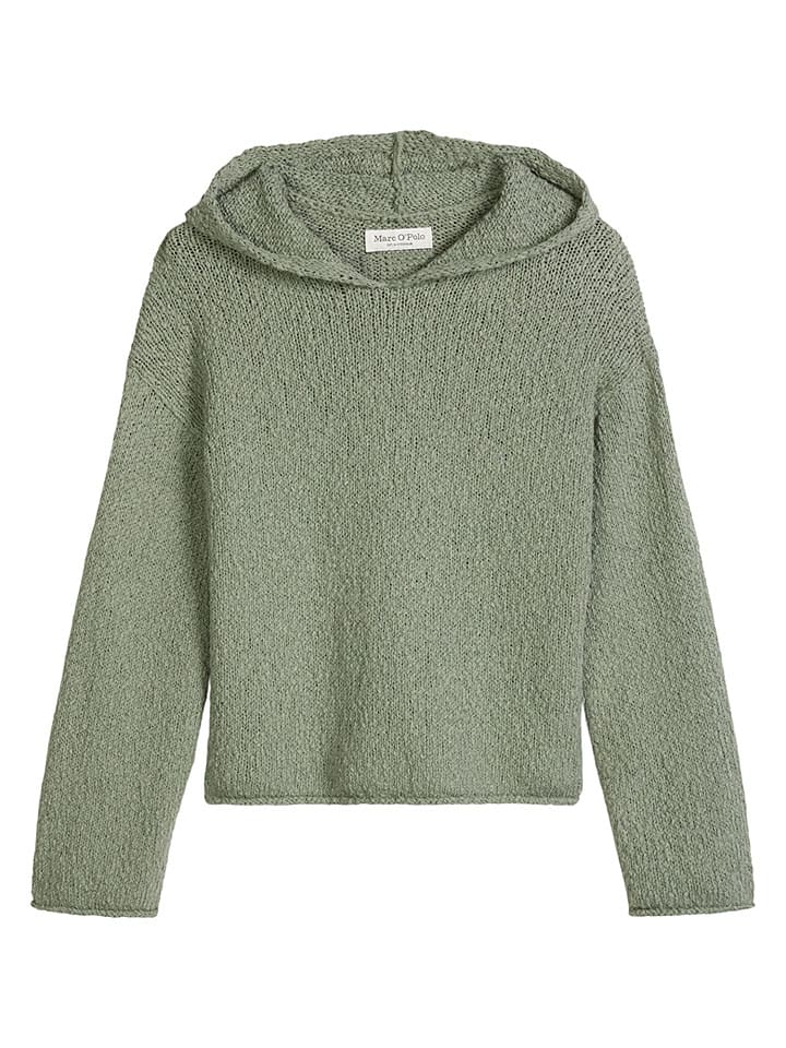 Sweter w kolorze zielonym