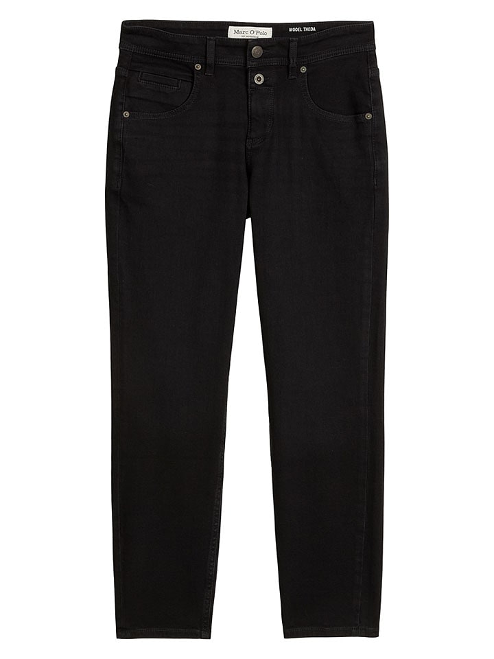 Spijkerbroek - slim fit - zwart
