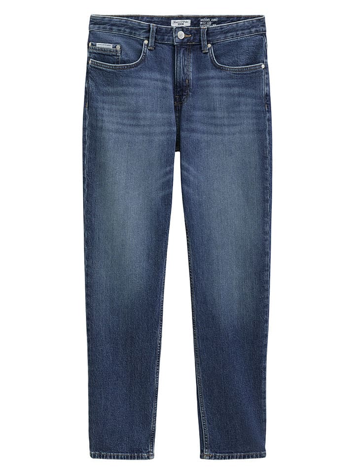 Dżinsy - Tapered fit - w kolorze niebieskim