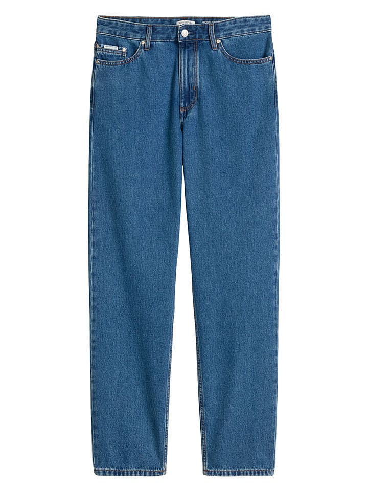 Spijkerbroek - tapered fit - blauw