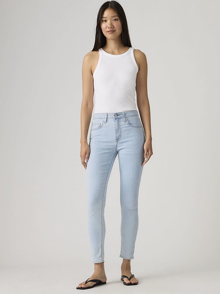 Jeans - Skinny fit -  in Hellblau