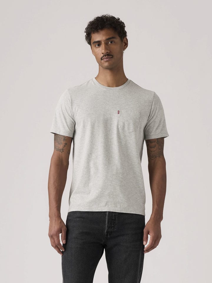 Shirt in Hellgrau