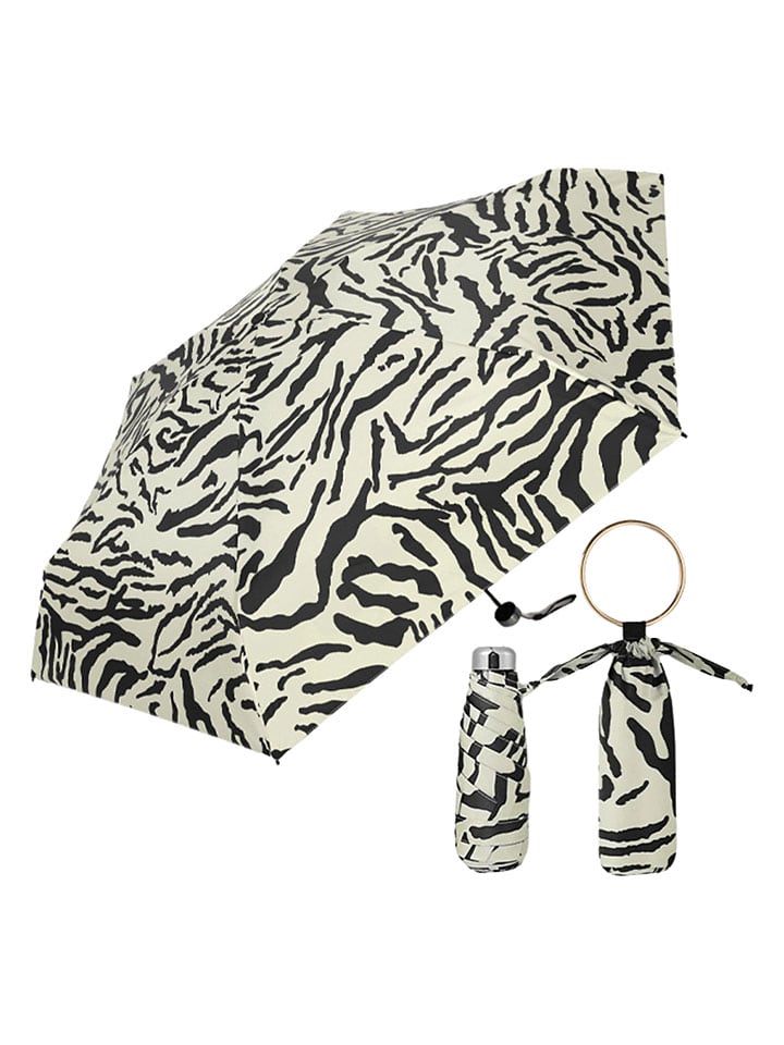 Taschenschirm in Creme - Ø 92 cm