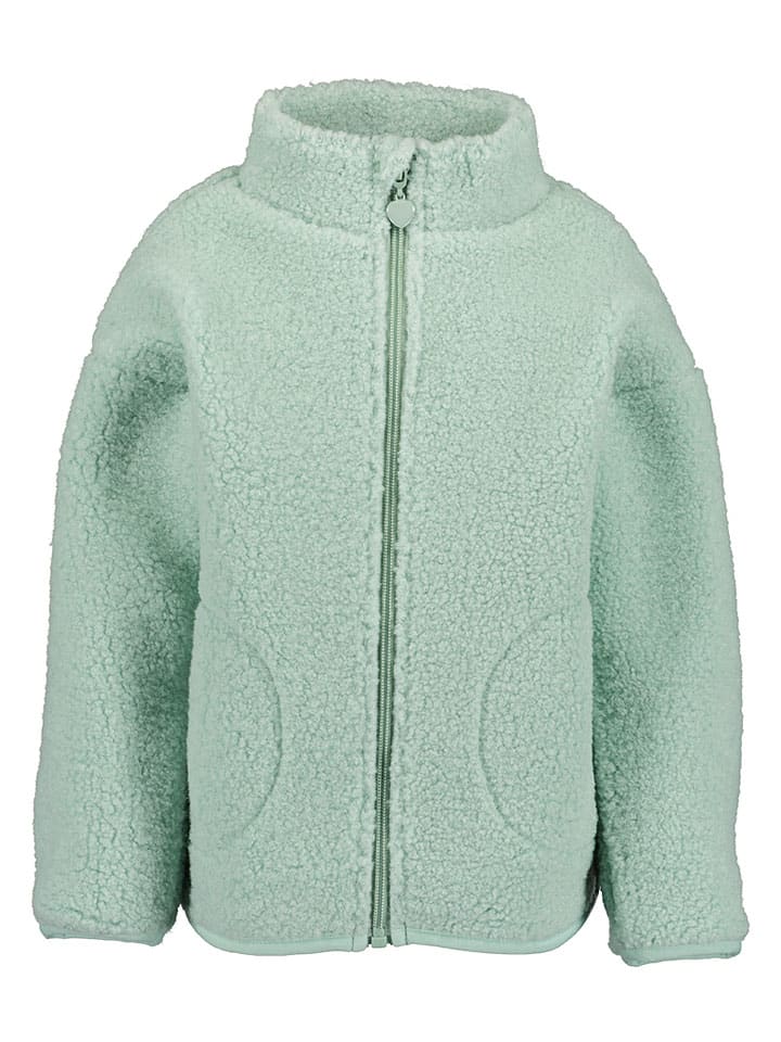 Fleecejacke in Mint