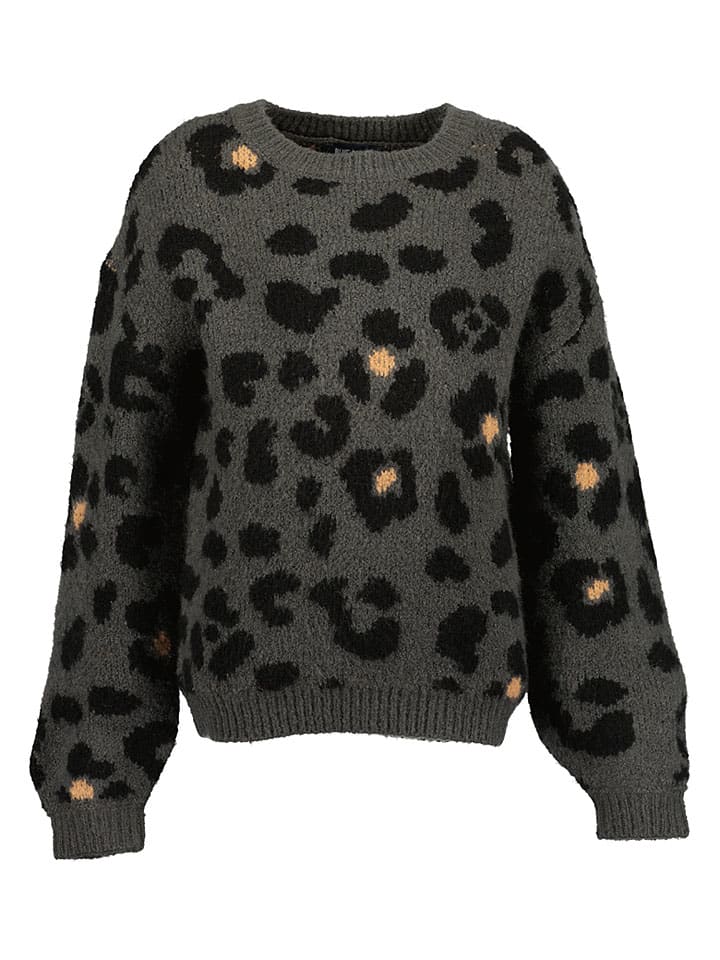 Sweter w kolorze antracytowo-czarnym