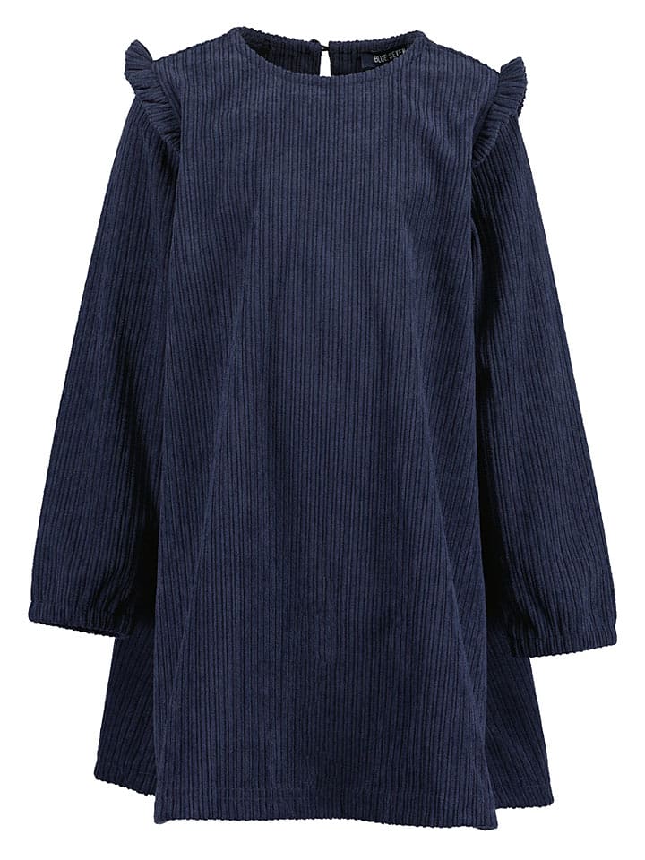 Cordkleid donkerblauw
