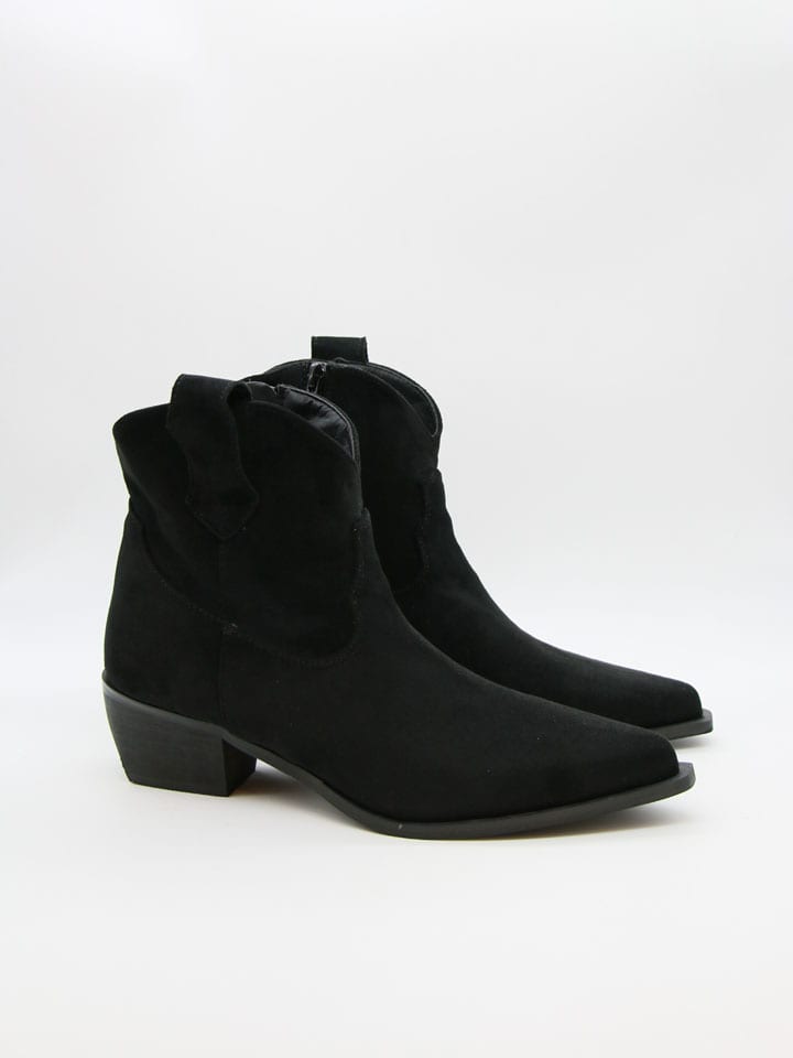 Westernstiefel in Schwarz