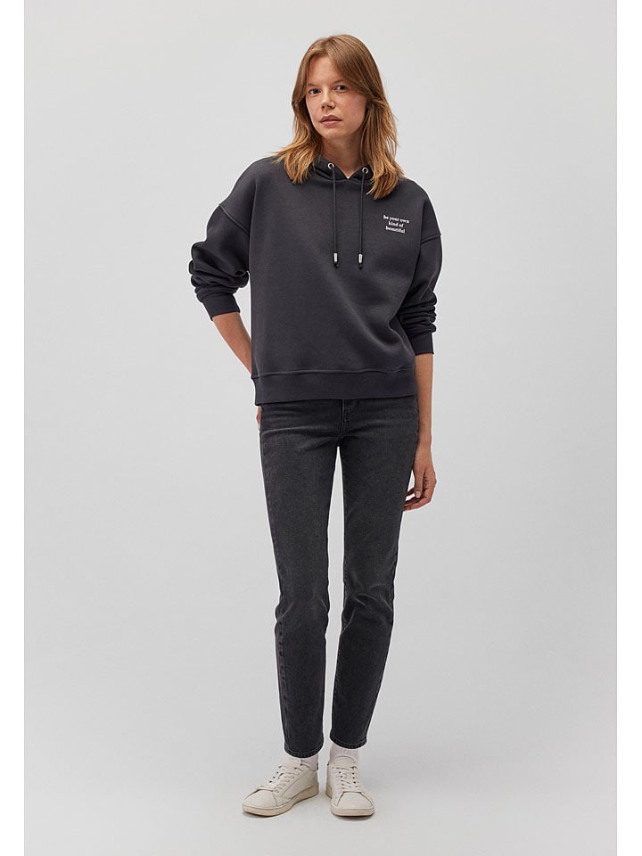 Hoodie in Schwarz
