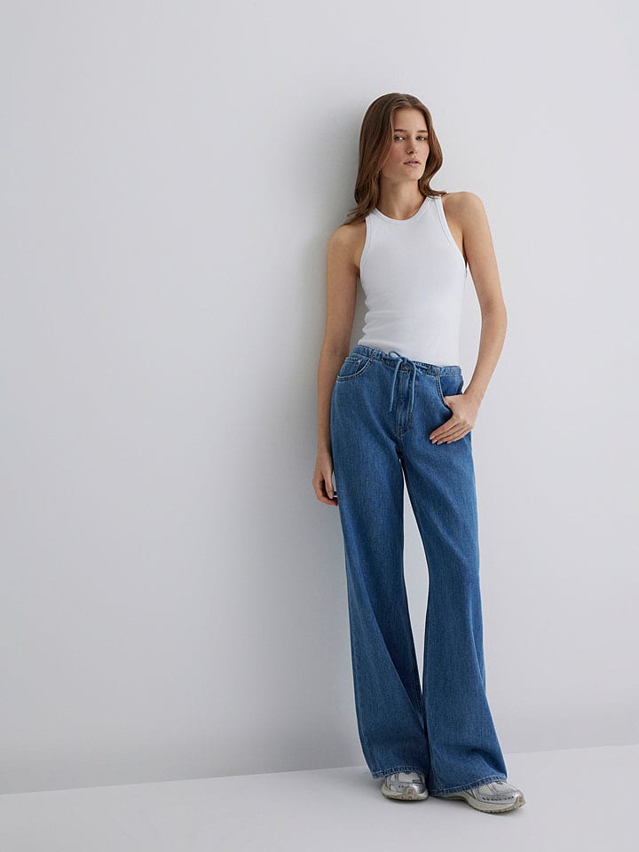 Spijkerbroek "Lexy" - comfort fit - blauw