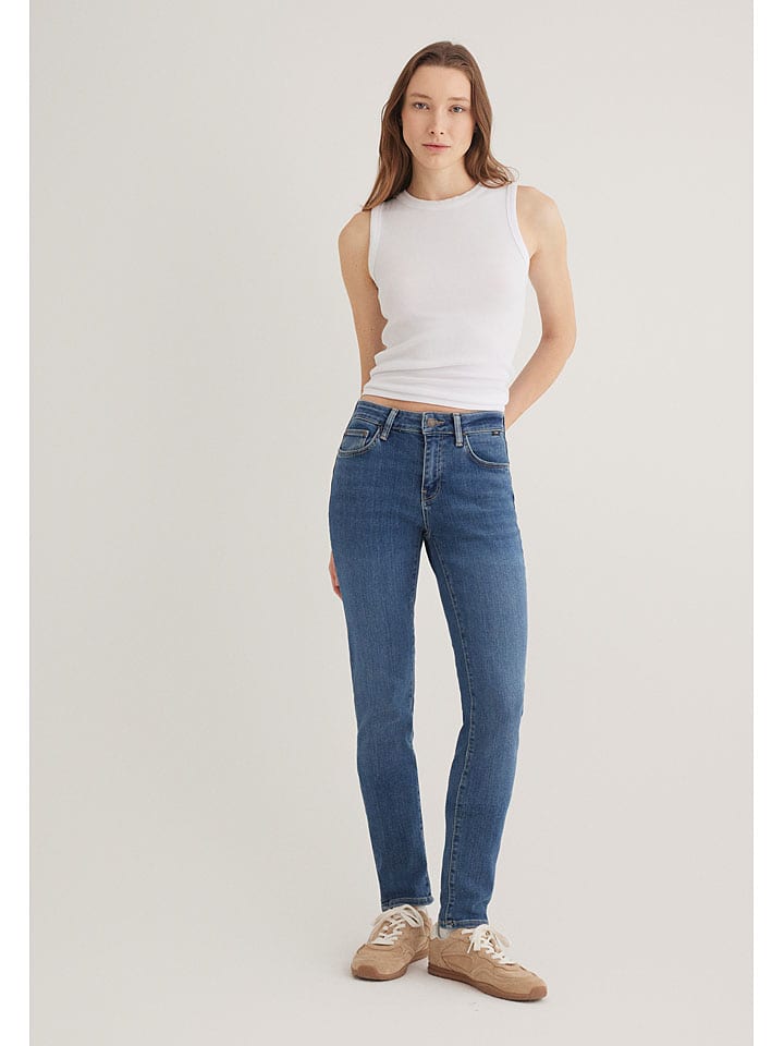 Spijkerbroek - skinny fit - blauw