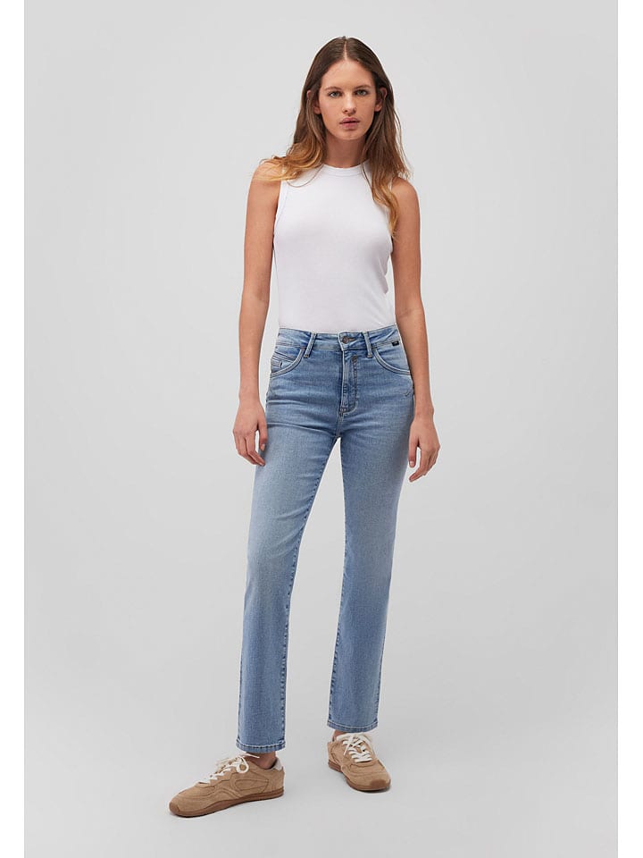 Spijkerbroek "Kendra" - slim fit - lichtblauw