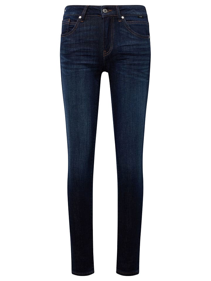 Spijkerbroek "Adriana" - skinny fit - donkerblauw