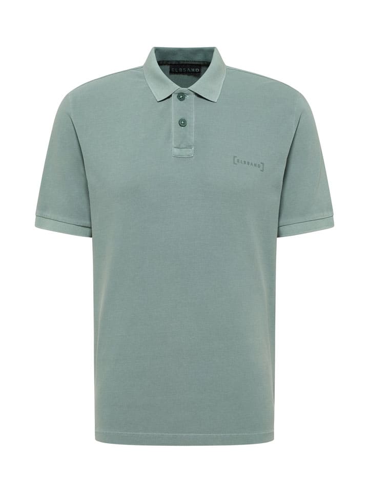 Koszulka polo "Len" w kolorze miętowym