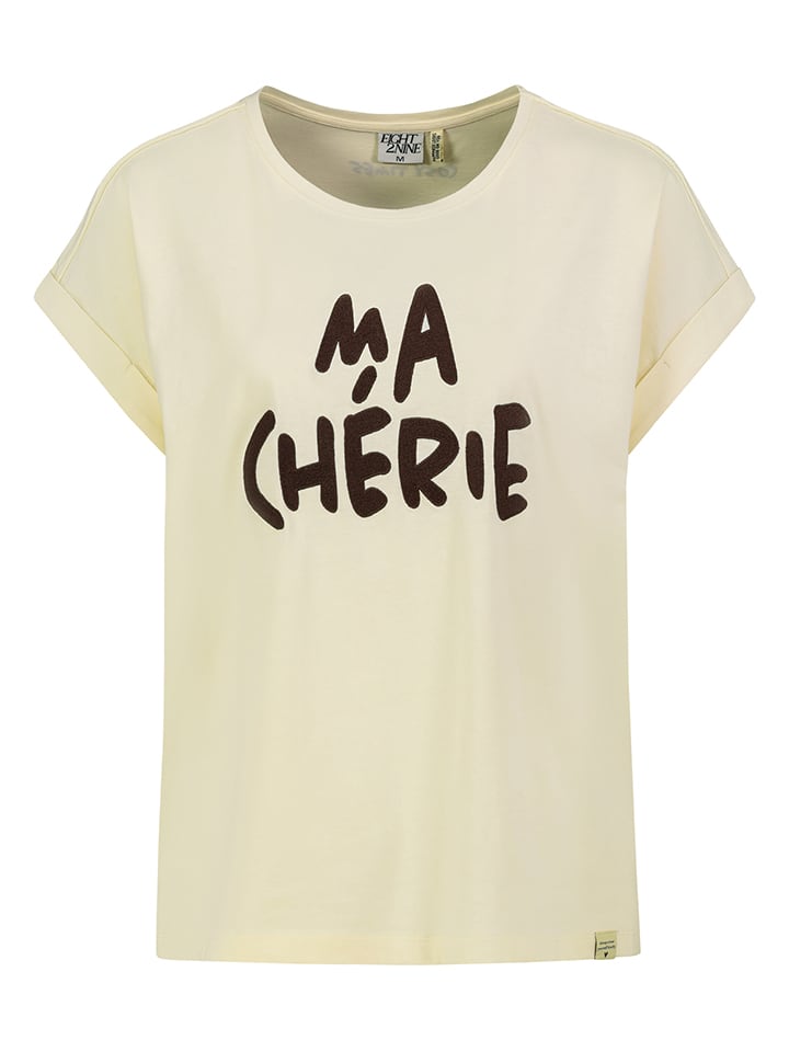 Shirt in lichtgeel