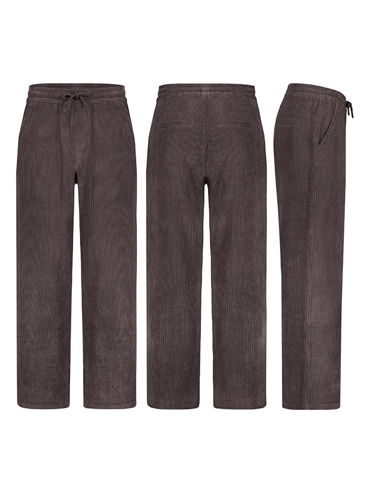Cordhose in Braun