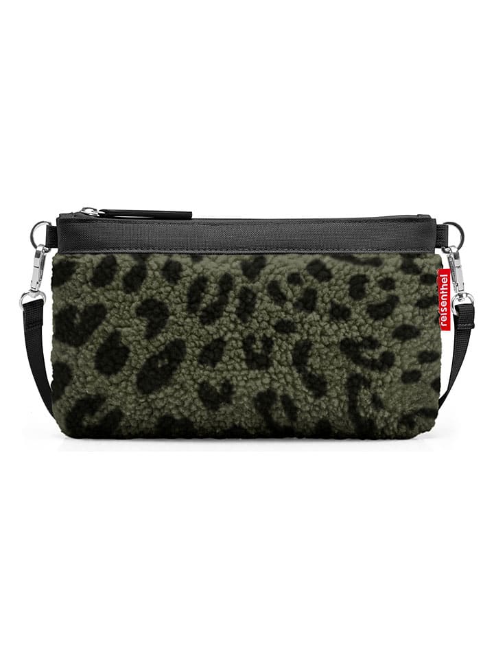 Schultertasche in Khaki - (B)26 x (H)15 x (T)1 cm