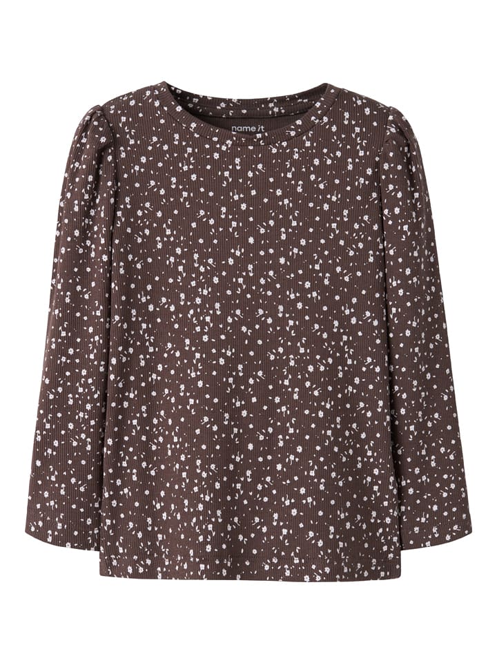 Longsleeve in Braun