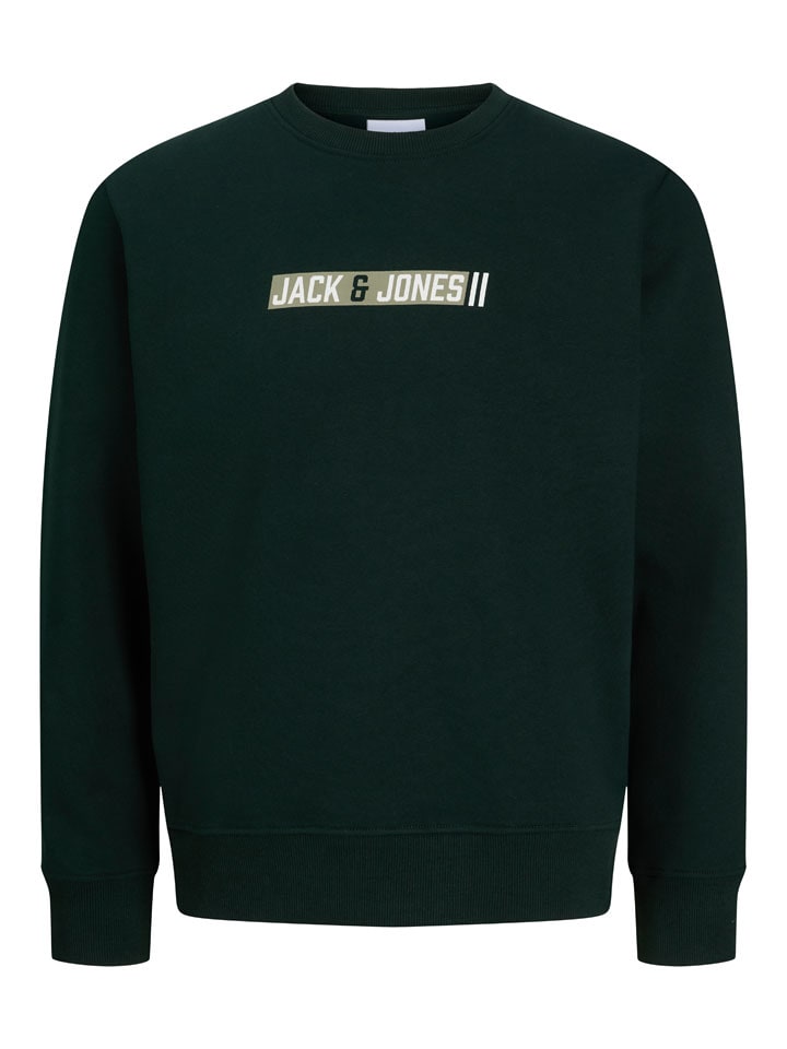 Sweatshirt in Schwarz