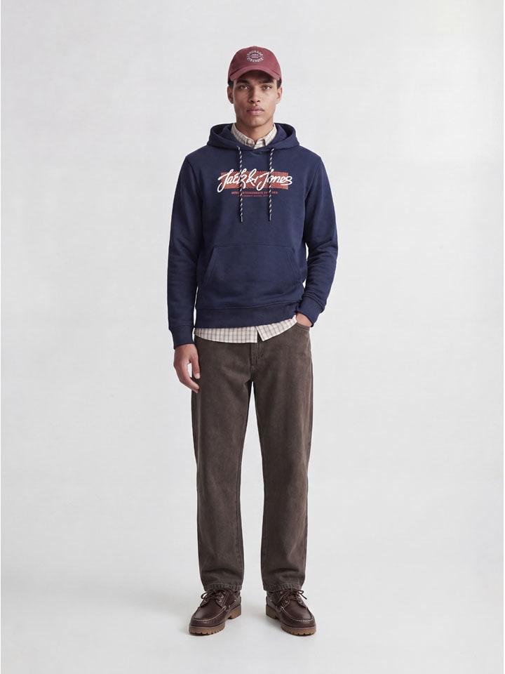 Hoodie donkerblauw