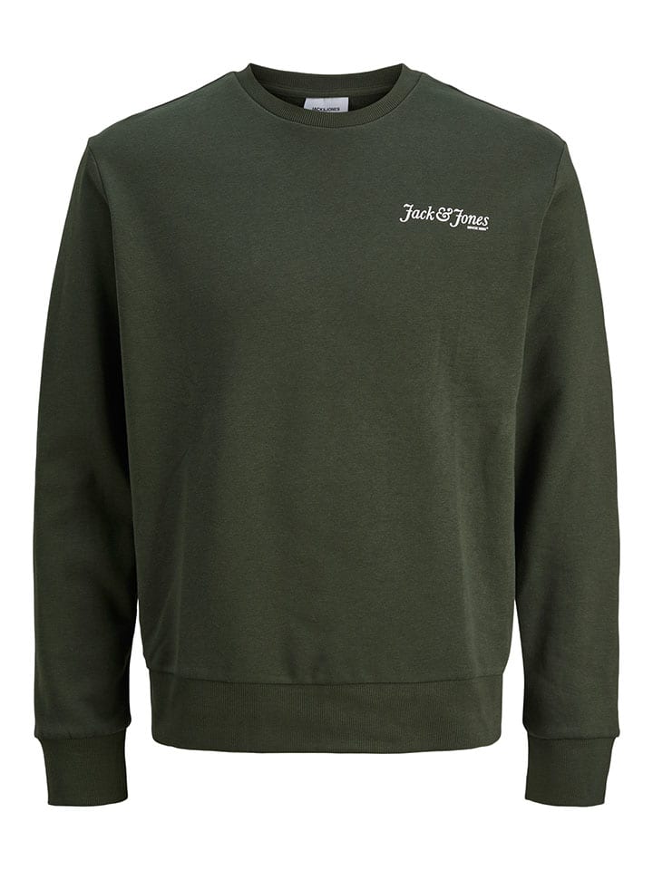 Sweatshirt in Grün
