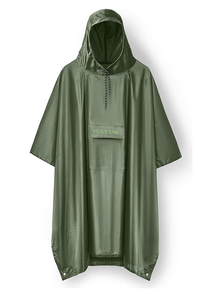 Regenponcho in Khaki