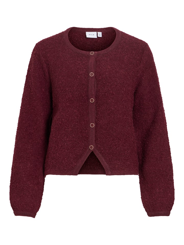 Cardigan in Bordeaux