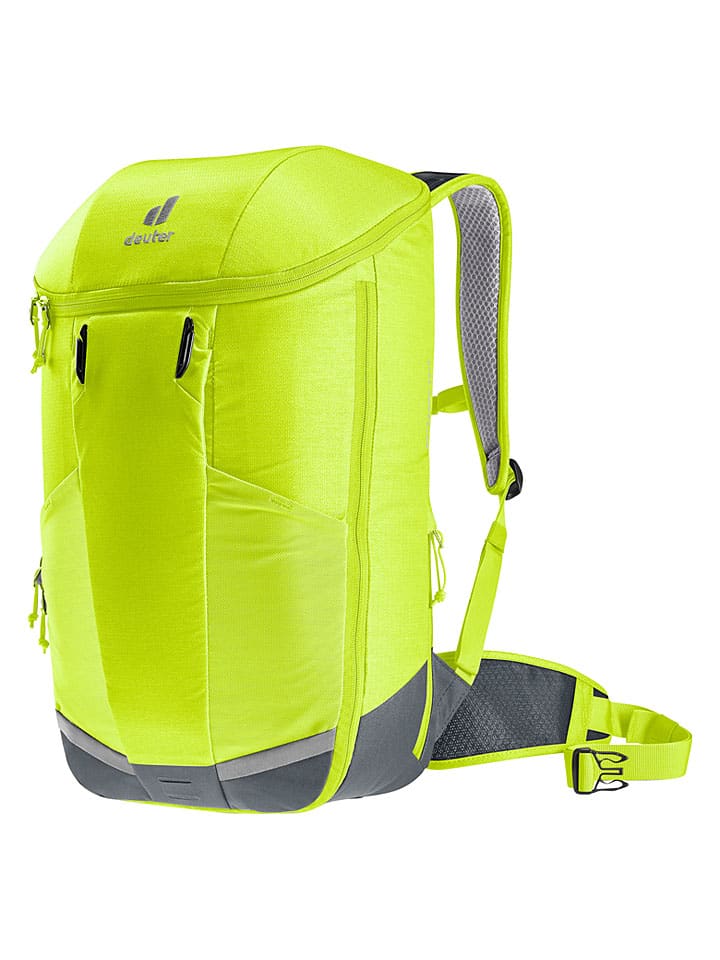 Wanderrucksack "Rotsoord 25+5" in Grün - (B)36 x (H)56 x (T)11 cm
