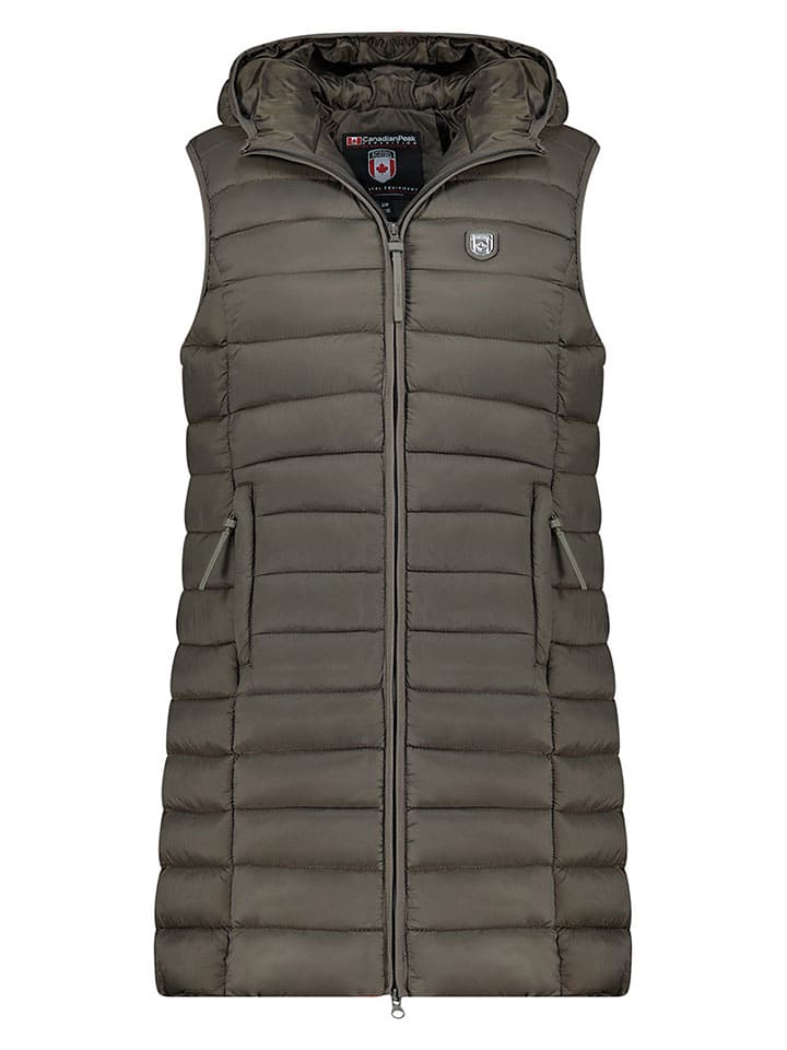 Steppweste "Vakitaleak" in Khaki