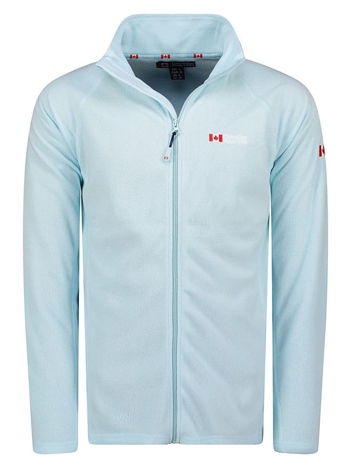 Fleecepullover "Tugeak" in Hellblau