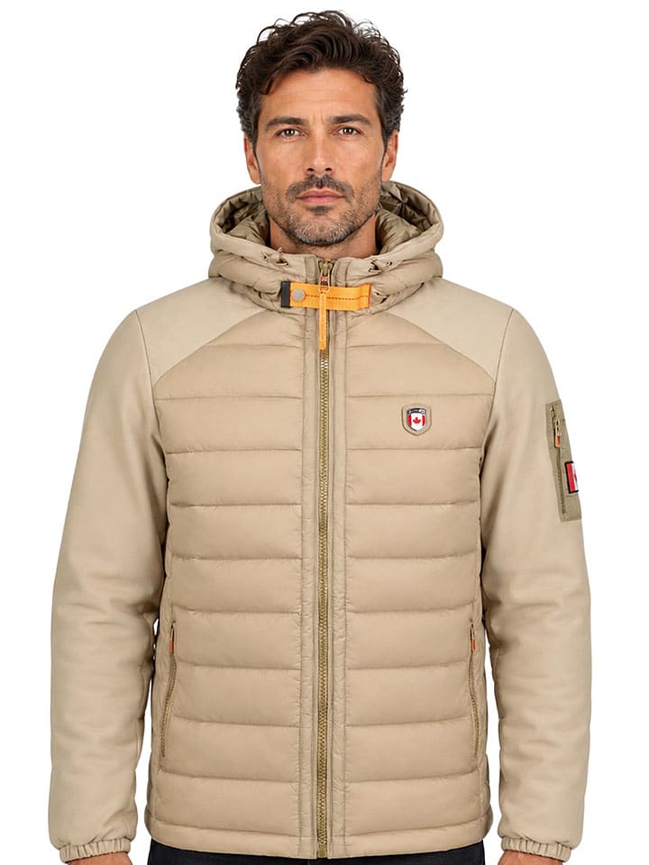 Steppjacke "Abatoreak" in Beige