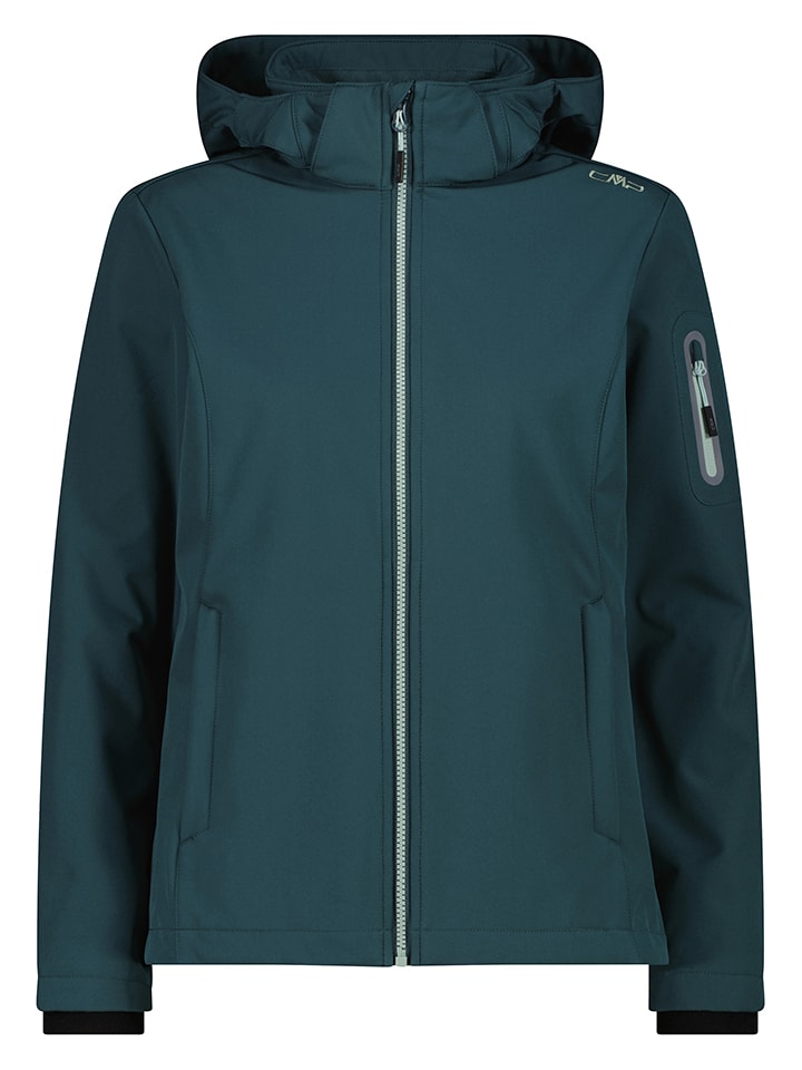 Softshelljas turquoise